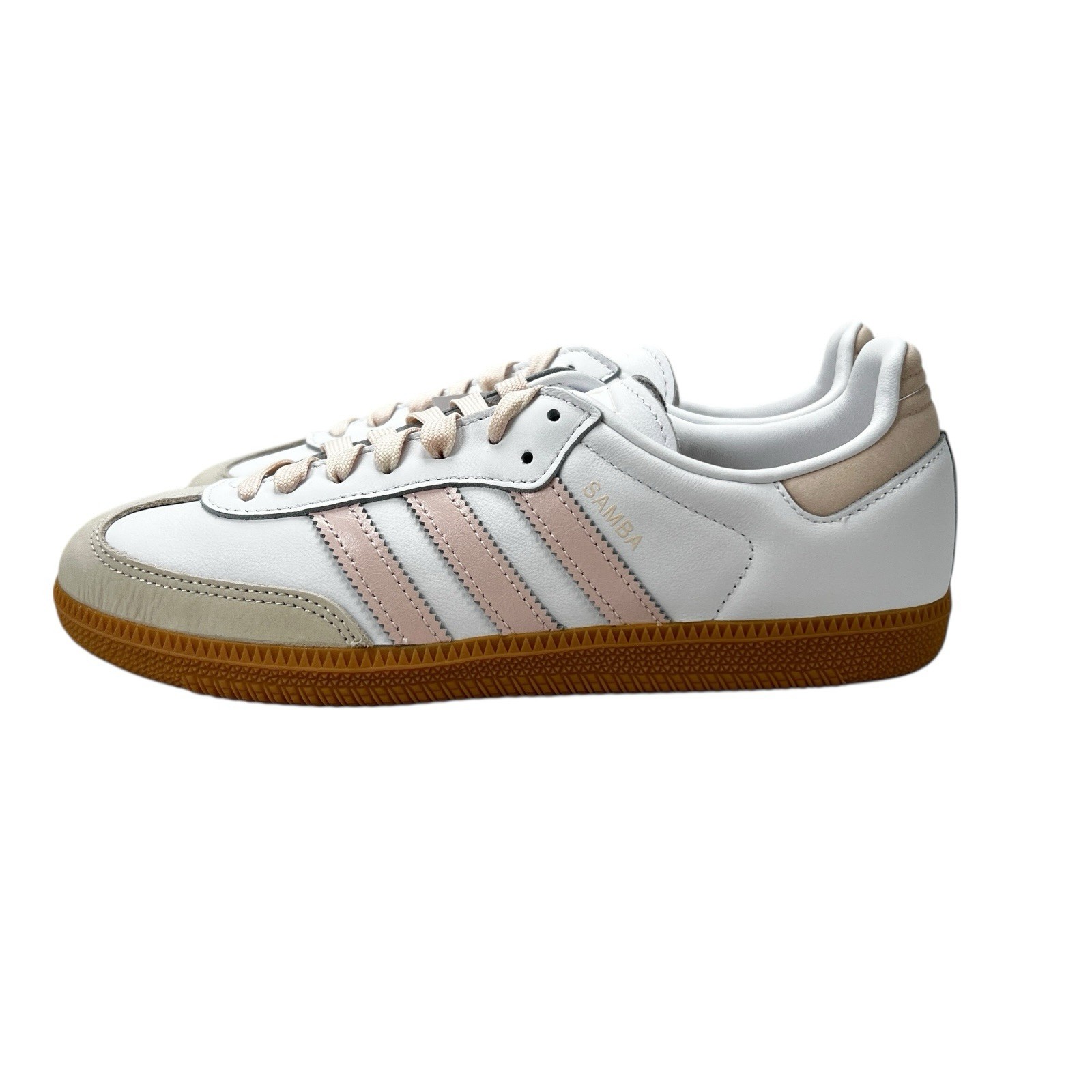 Adidas Samba OG Cloud White Wonder Quartz Gum Shoes JS1351 Women’s Sizes 6.5 – 9