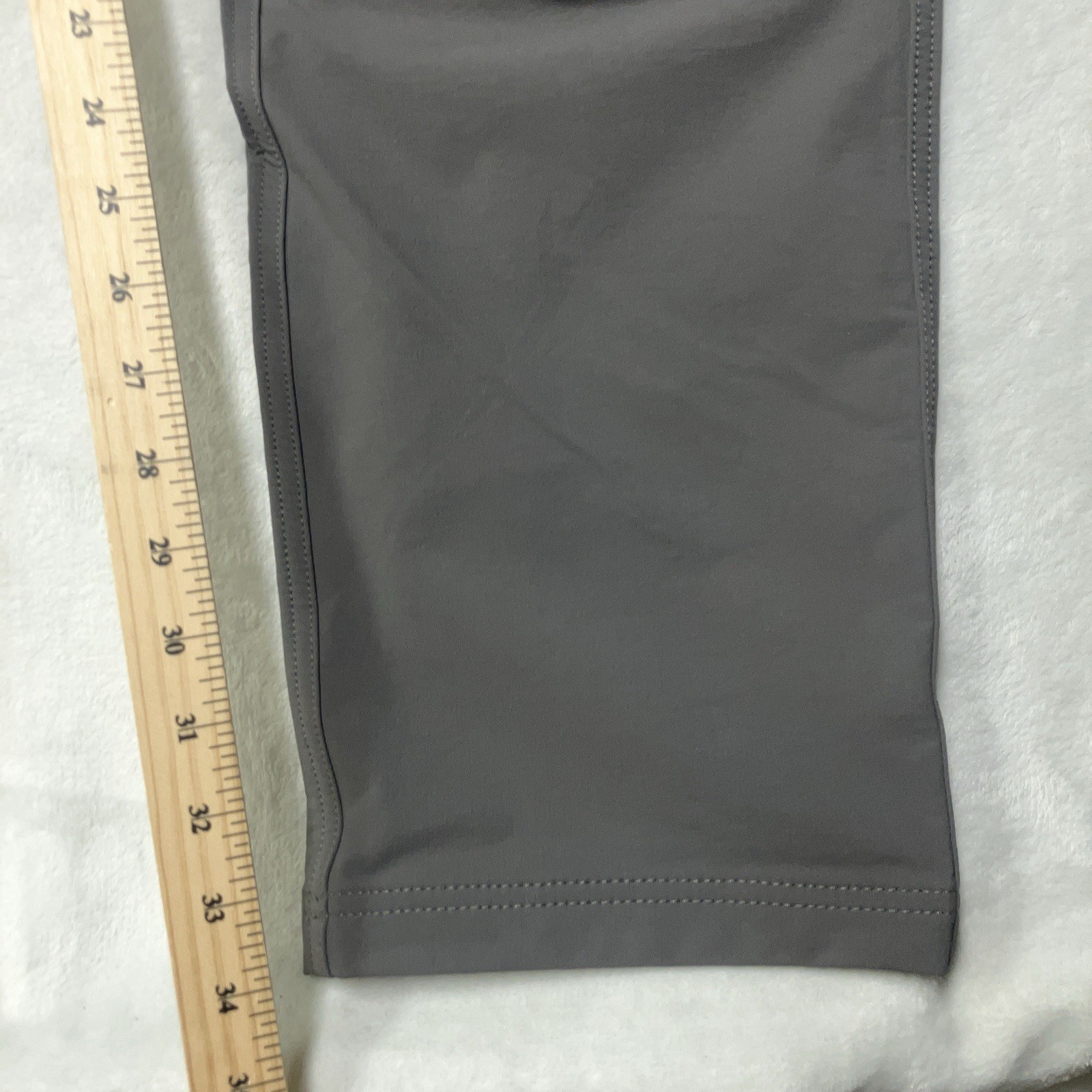 Truewerk Pants Gray T1 Pro WerkPant With Knee Pads Nylon Cargo Mens 32×34