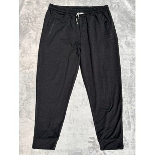 Vuori Ponto Performance Pants Black Heather DreamKnit Joggers Mens XXL V438