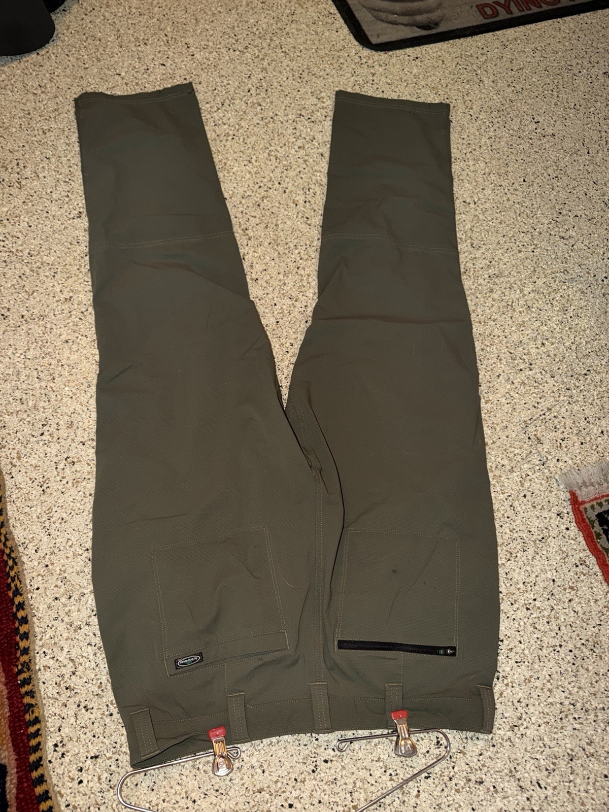 Arborwear Pants Mens 36×32 Green Cargo Canvas Nylon Chainsaw Tree Trimmer Work