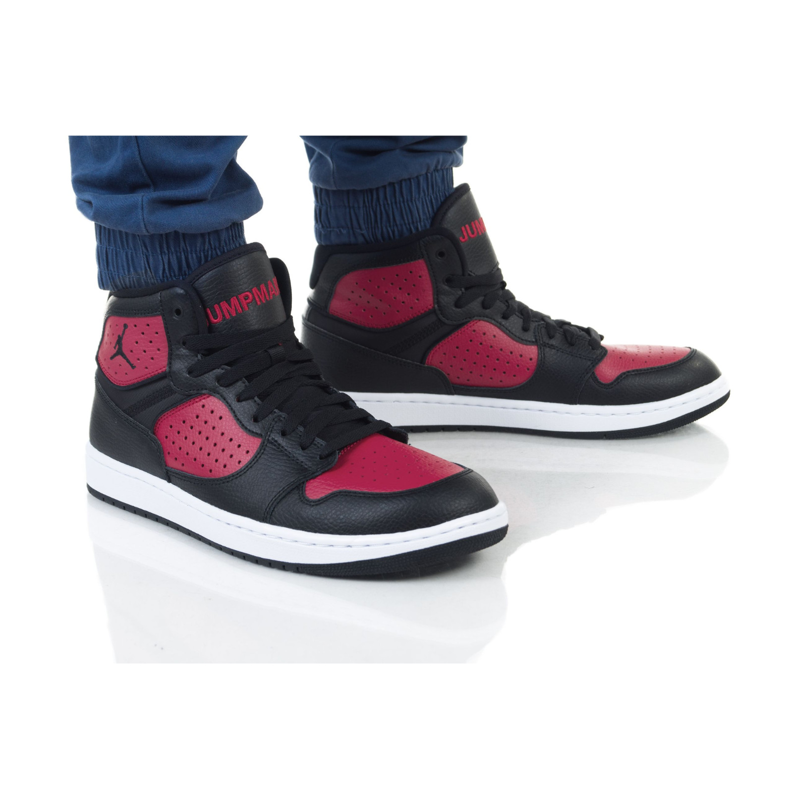 Nike Jordan Access Black Gym Red White Mens Basketball AR3762-006 NEW Multi Sz