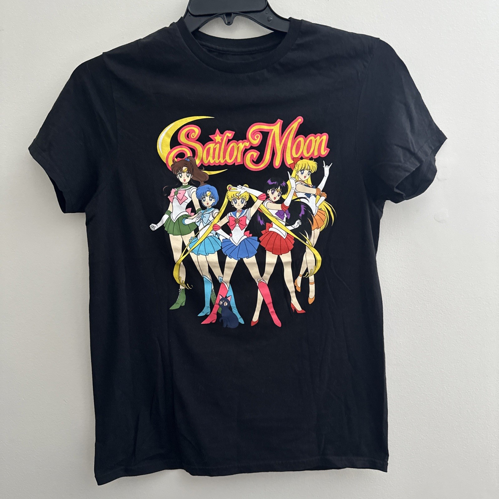 OFFICAL Sailor Moon Anime Graphic T-Shirt M Usagi Sailor Scouts Mens Womens Tee