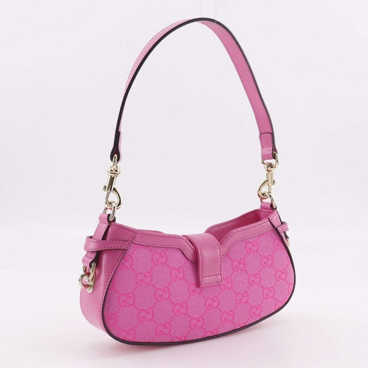 Gucci Moon Side Mini Shoulder GG Canvas Bag Pochette Color Unspecified One Used