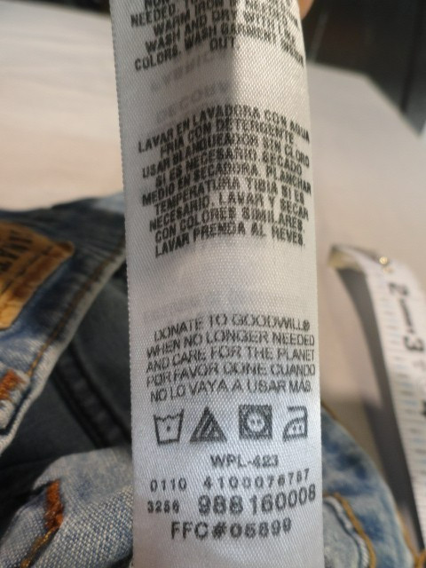 EUC SIGNATURE by LEVI STRAUSS & CO. COTTON BLEND DENIM BLUE JEANS PANTS 6 MED