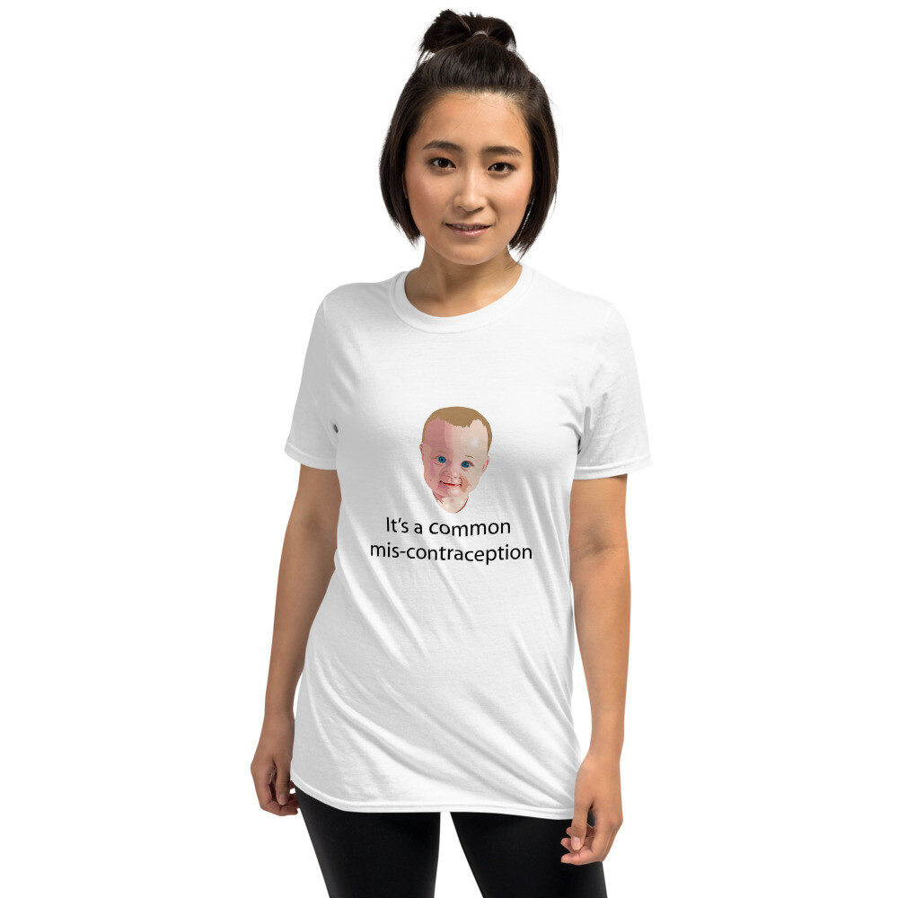 It’s a common mis-contraception baby Punny cute shirt