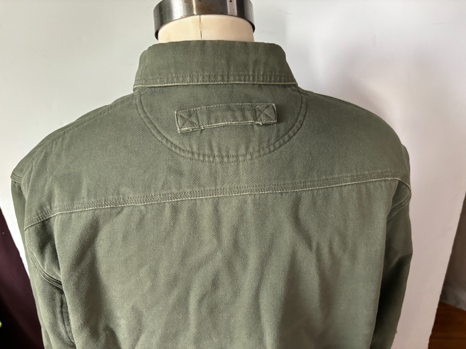 Duluth Trading Insulated Fleece Lined Long Sleeve Shirt Chore Jacket Men XLT