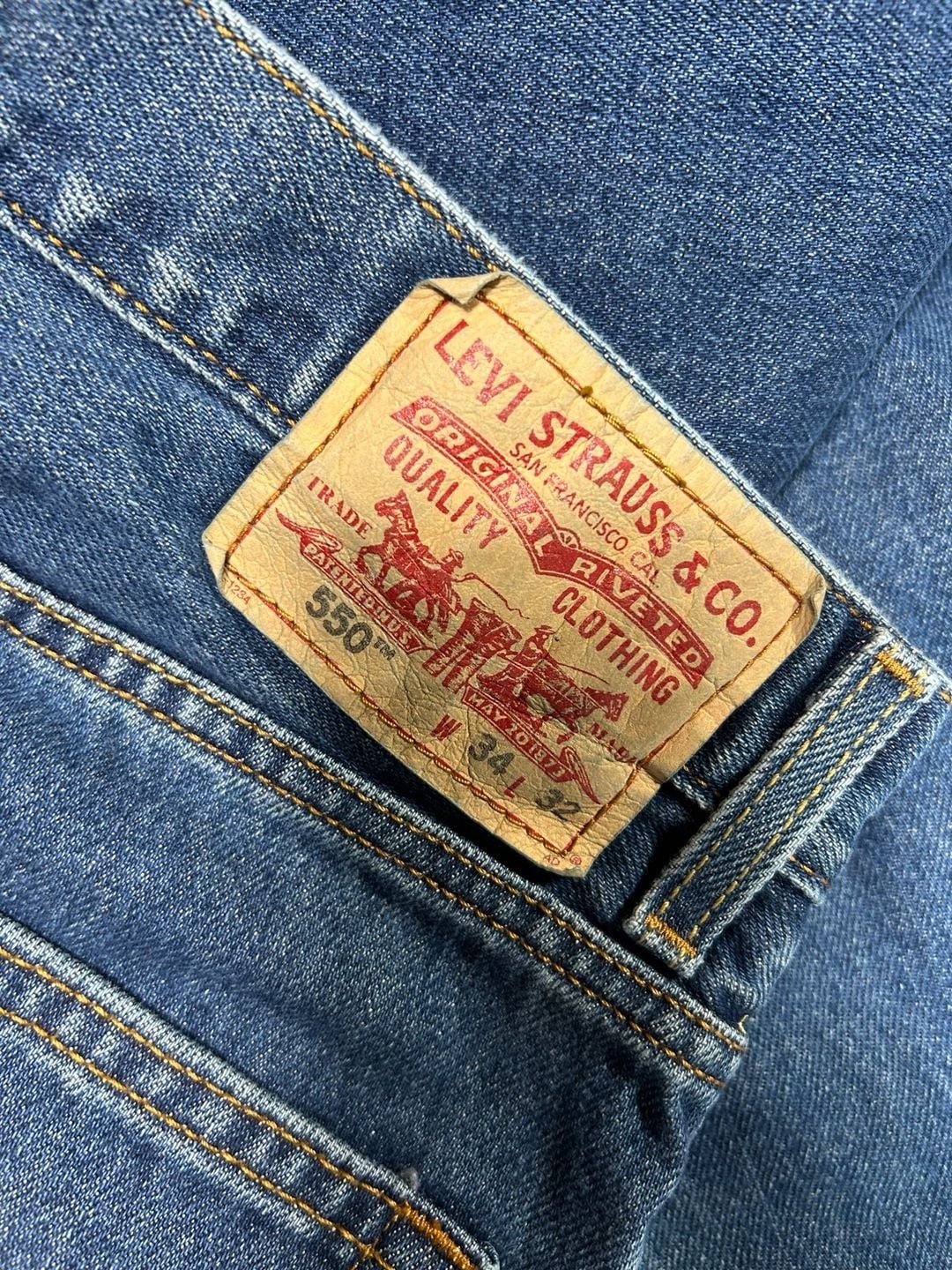 Levi’s 550 Relaxed Fit Denim Jeans