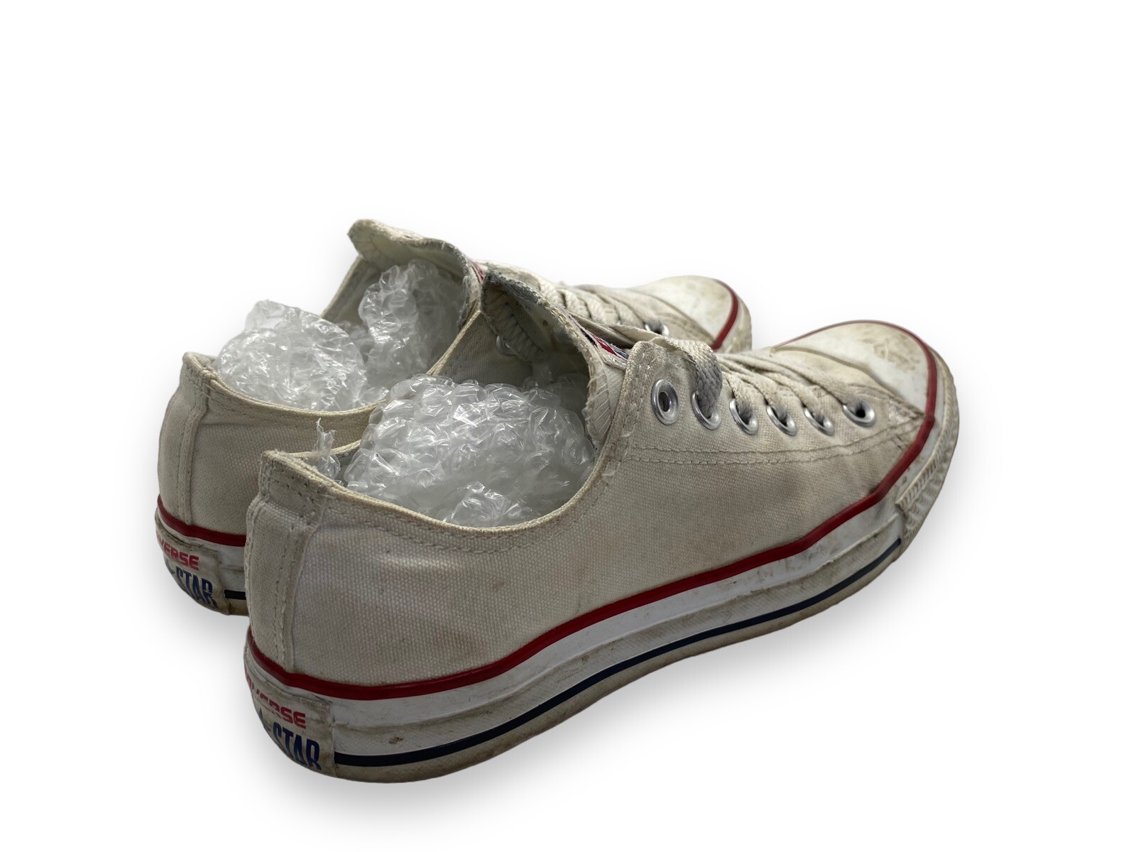 Converse Chuck Taylor All Star Sneaker Canvas White Shoe Men 5 Women 7 Low Top
