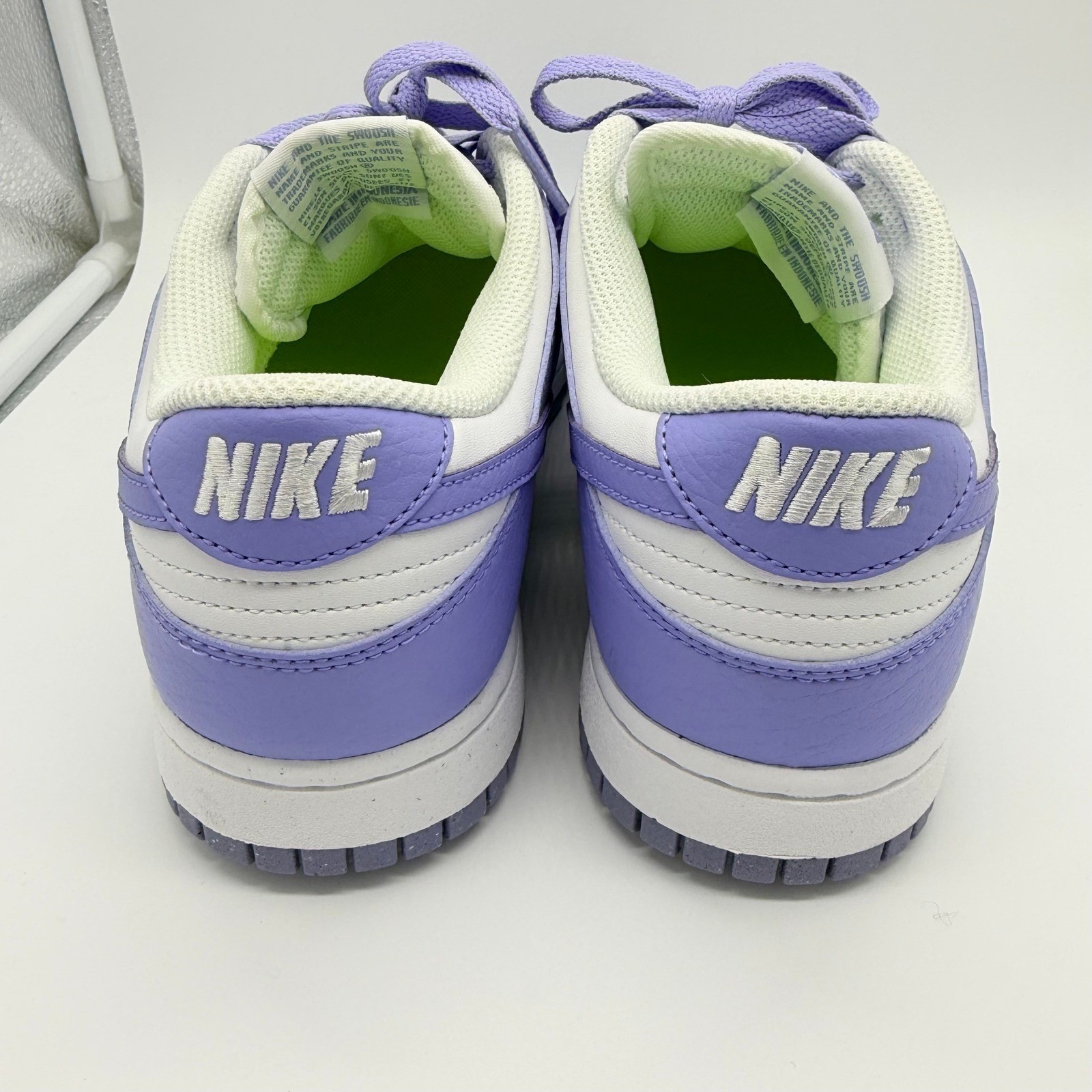 Nike Dunk Low Next Nature Womens 9.5 Light Thistle White Purple DN1431-103