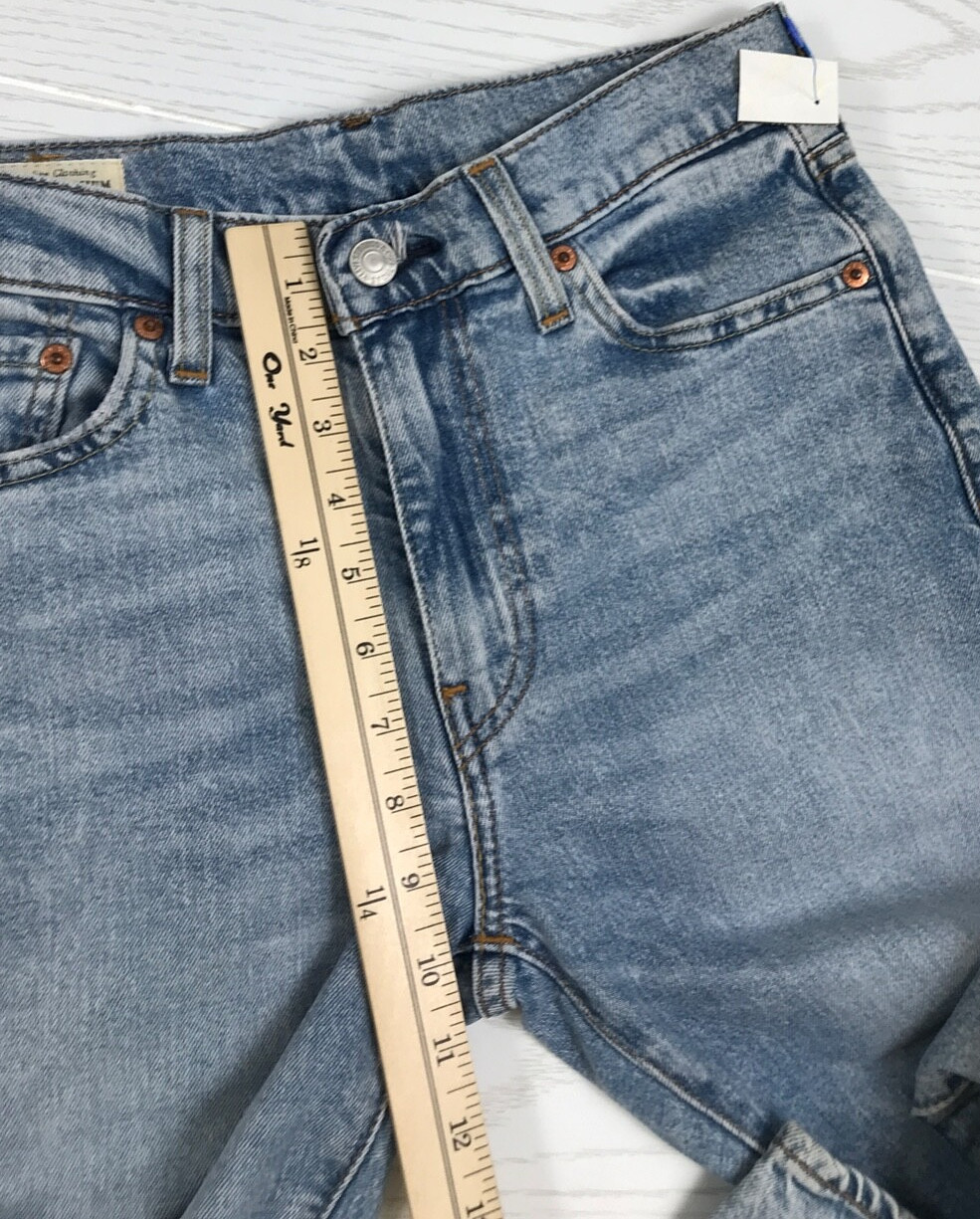 Levi’s 510 Jeans Mens 30×30 Slim Stone Washed Blue Straight Cotton Blend NWOT