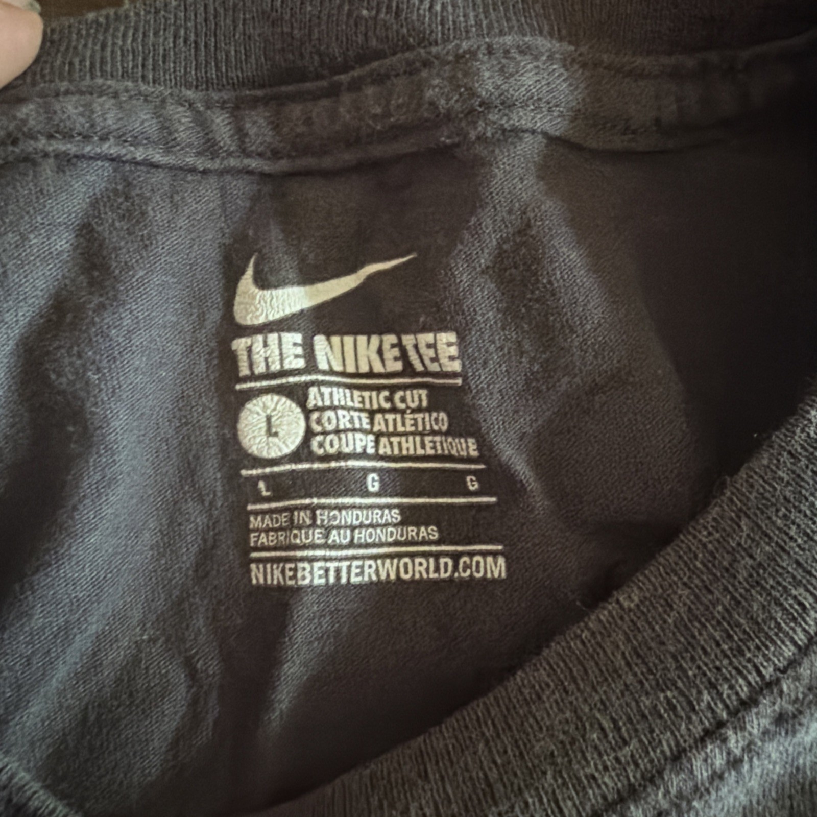 LOT 2 Nike Boys Graphic T-Shirt Size Large blue and grey 🔥 Great Nike Discount