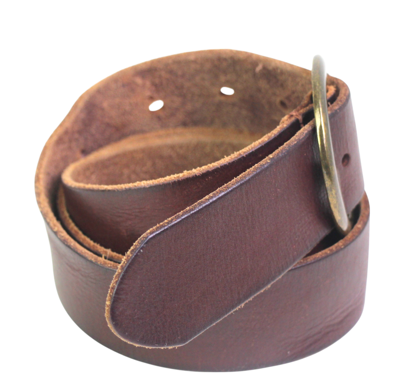 Treasure & Bond BROWN REAL LEATHER 1 3/8″Wd CASUAL DRESS WOMEN’S BELT Sz S (B47