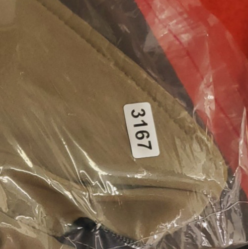 U-HAUL Jacket Mens XL Beige Brown Reflective Full Zip Softshell Workwear