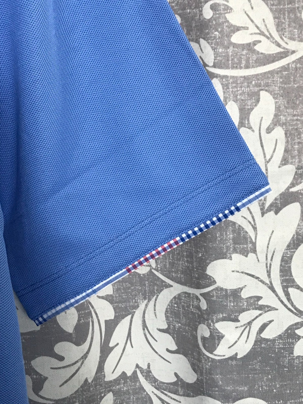 Tommy Bahama BT Men’s Size LT Bluebell Summer Lake Check Five Oclock Golf Polo