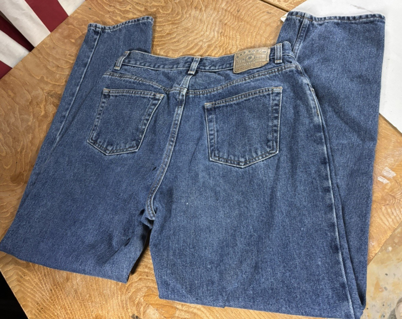 GAP Vtg 90s-Y2K Loose Fit Button-fly High-Rise Jeans Womens 14 A Mom Best Basics