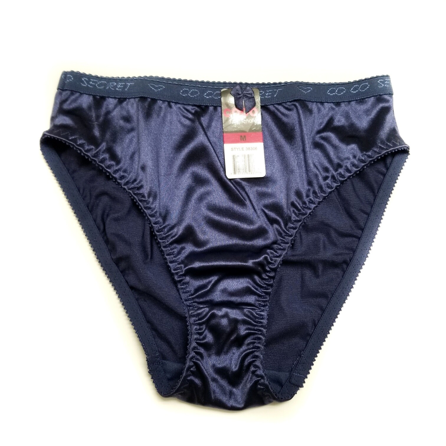 Mothers Day Gift Coco Secret High Cut Full Coverage Satin Shiny Bikini Panties
