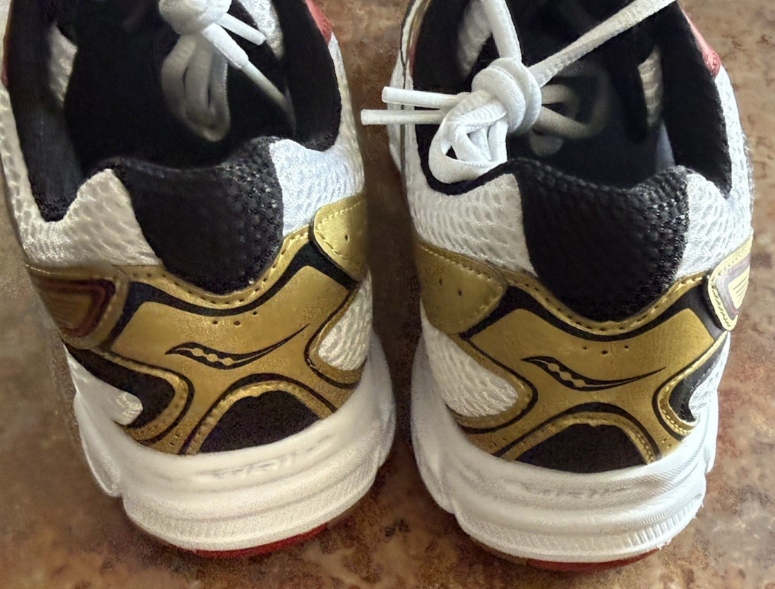 Saucony Men’s Ride Millennium S70812-74 White Gold Running Shoes Size 9 NWOB