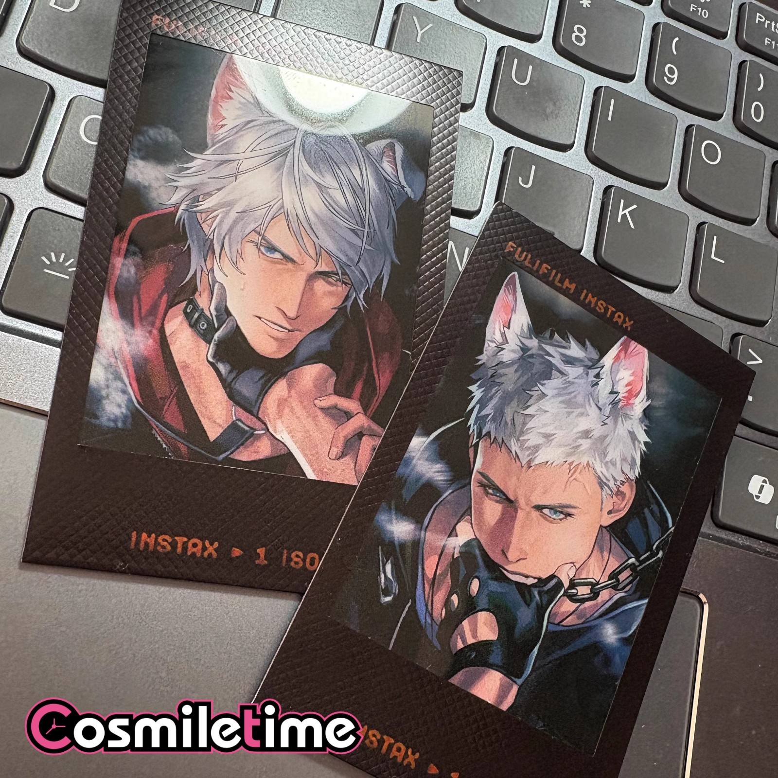 DEVIL MAY CRY Nero Acrylic Figures Stand Badge Postcard Set Collection Gift YZ