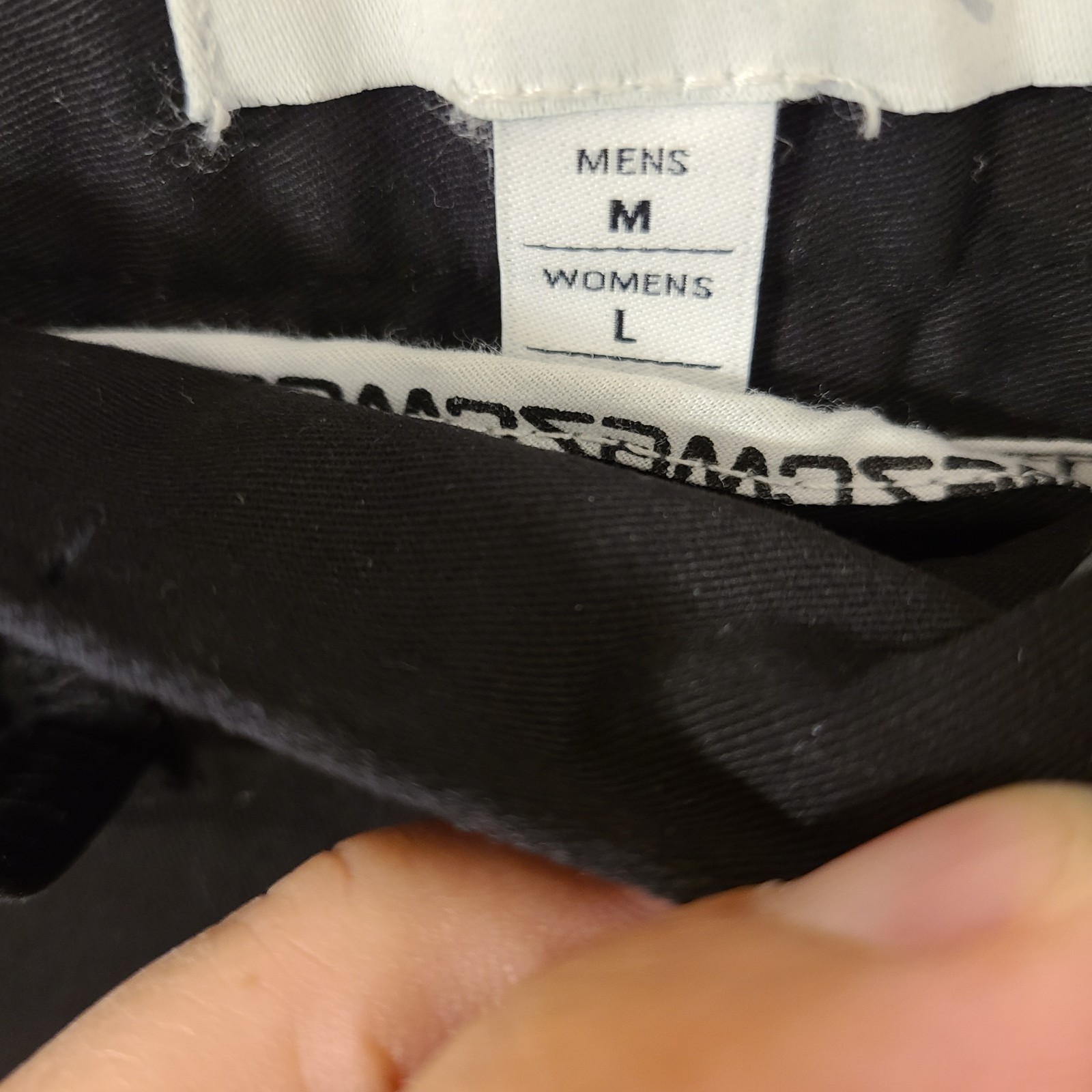 NWT WESC Montauk 7 Pocket Engineered Chino Pants Men M Women L Black
