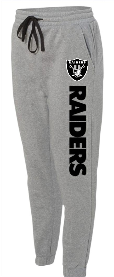 Men’s Burnside Street Jogger Pants Raiders Small to 3X-Large