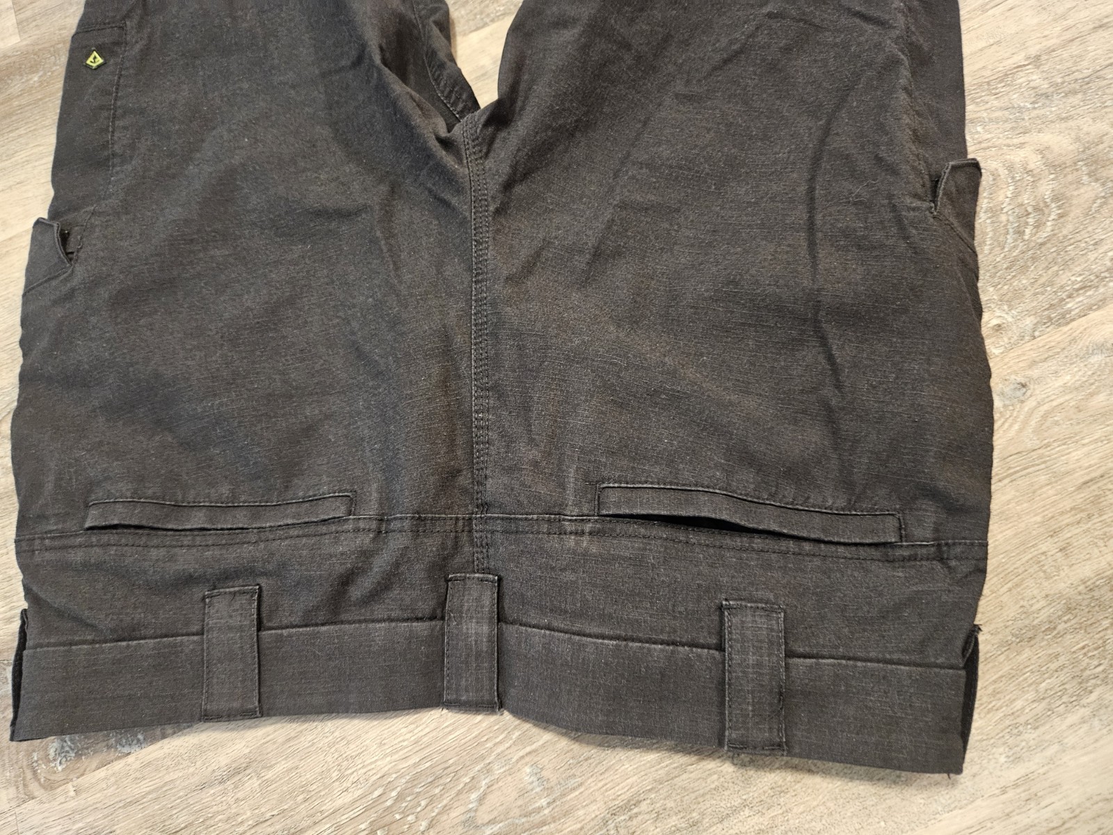 First Tactical Men’s Black Canvas Cotton Tactical Workwear Pants Straight Leg 36