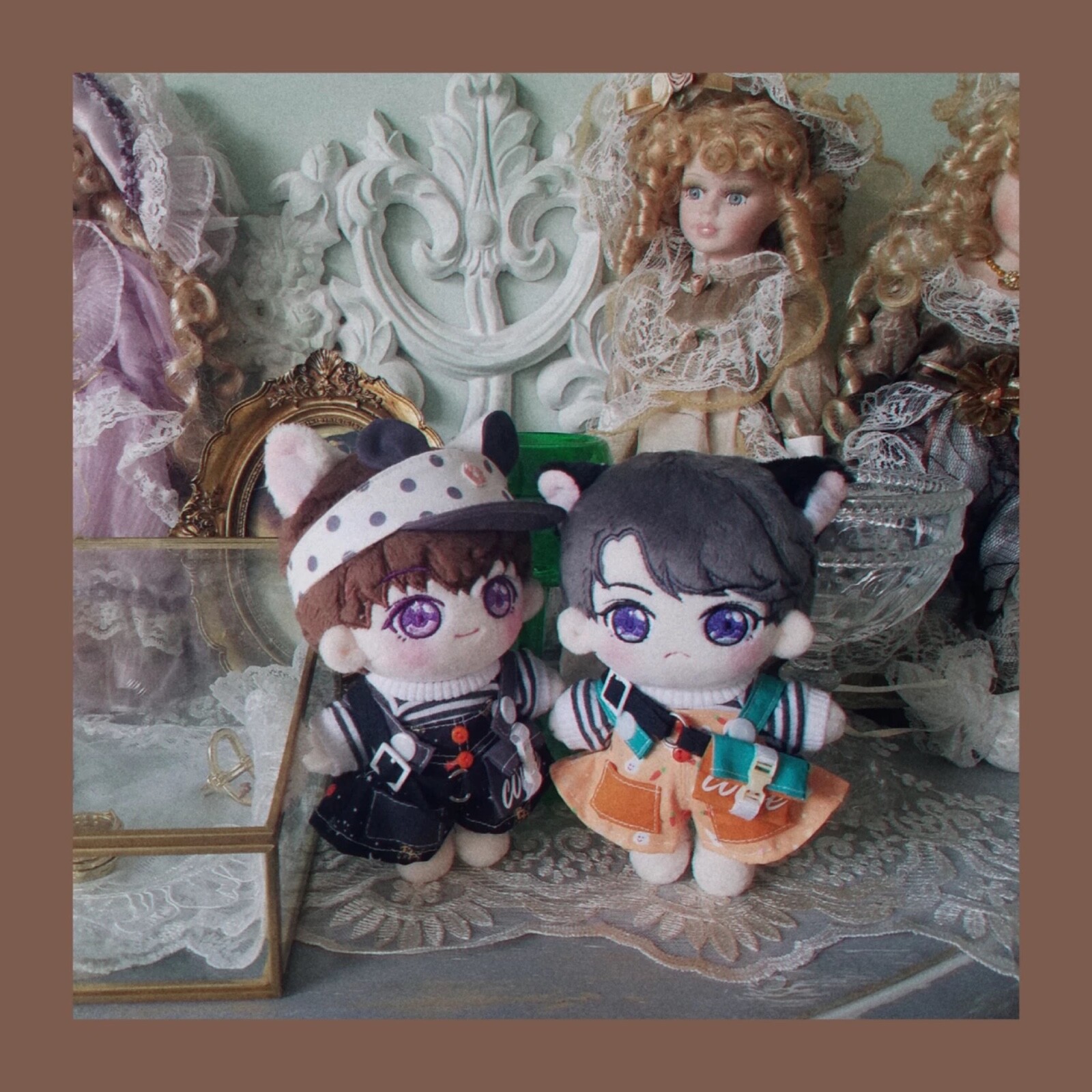 Queen’s Choice Mr Love and Producer Lucien Kilo Victor Gavin Plush 15CM Doll Toy
