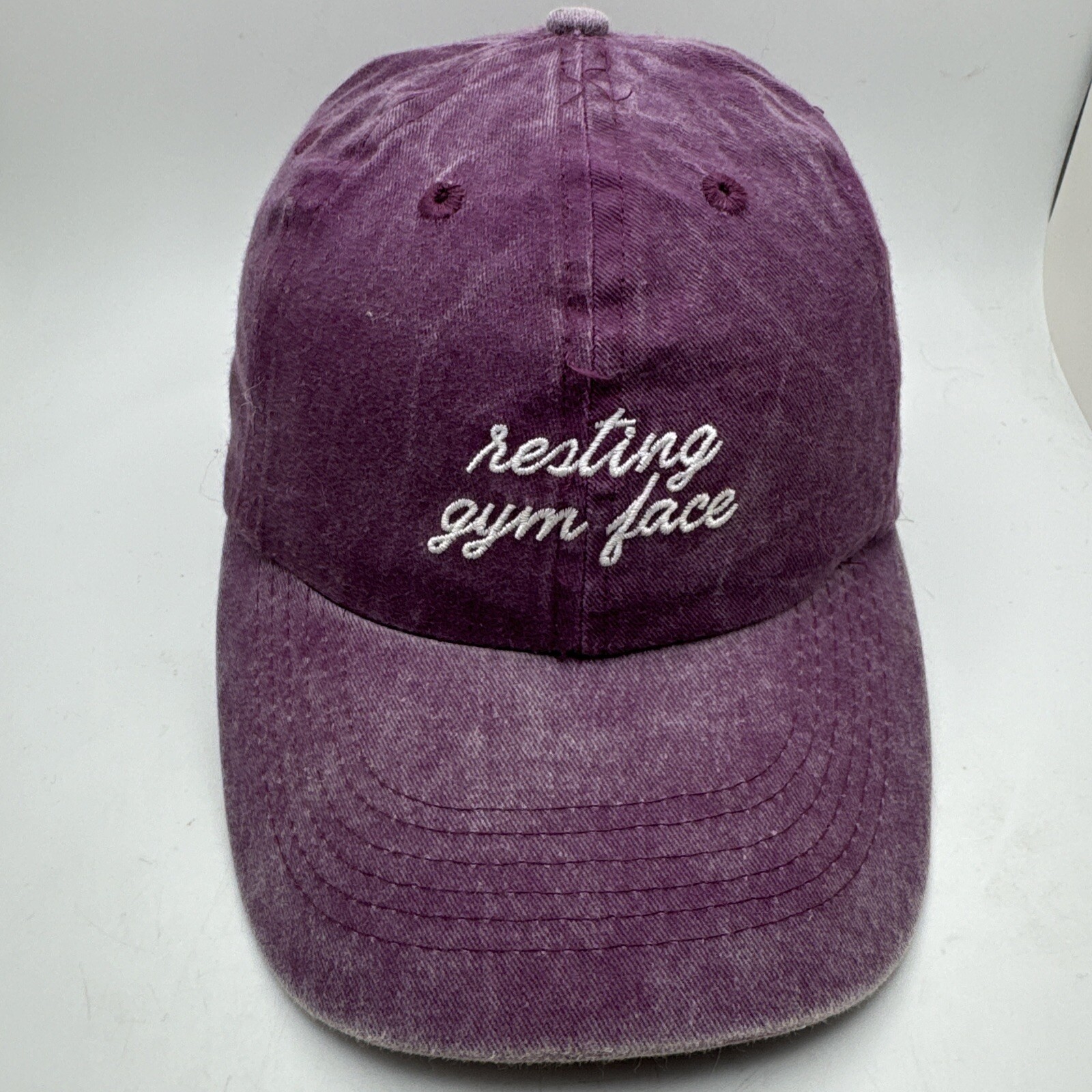 Resting Gym Face Women’s Cap Hat Hat One Size Adjustable GR16
