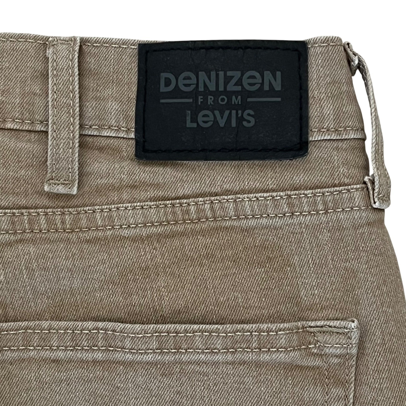 Denizen Levi’s Mens 231 Athletic Fit Jeans 38×29 Tan Stretch Slightly Tapered