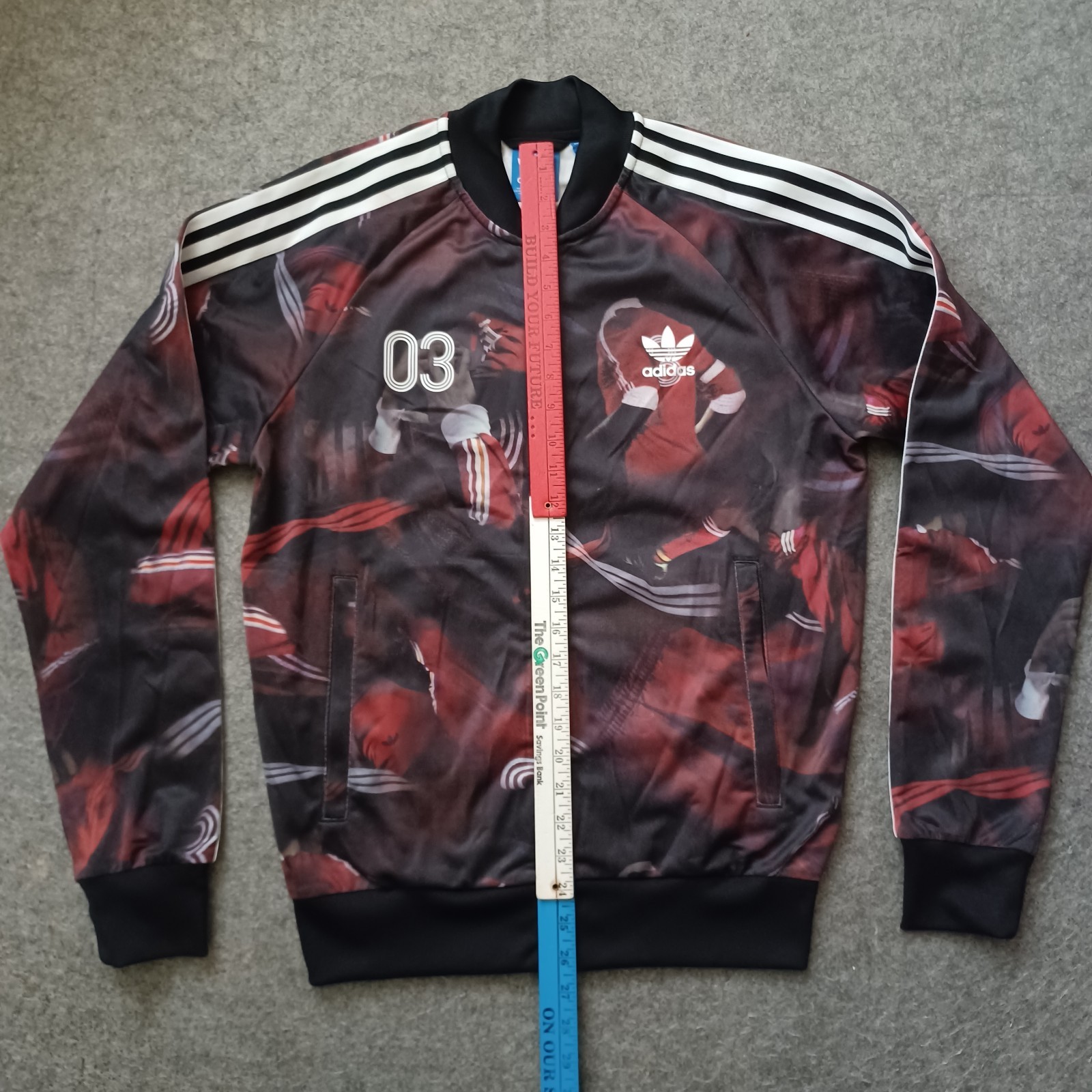 Adidas Originals Track Jacket Mens M Trefoil Firebird Beckenbauer #3 Der Kaiser