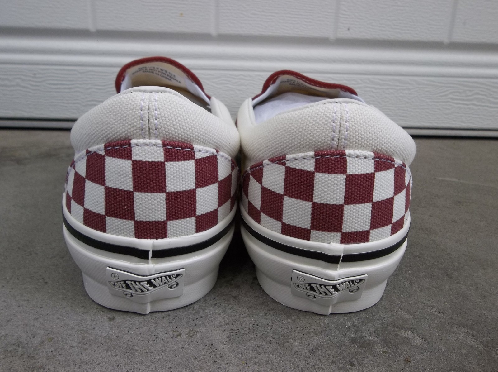 NWT MEN’S VANS LX CLASSIC SLIP ON SNEAKERS/SHOES SIZE 9.BRAND NEW FOR 2026.