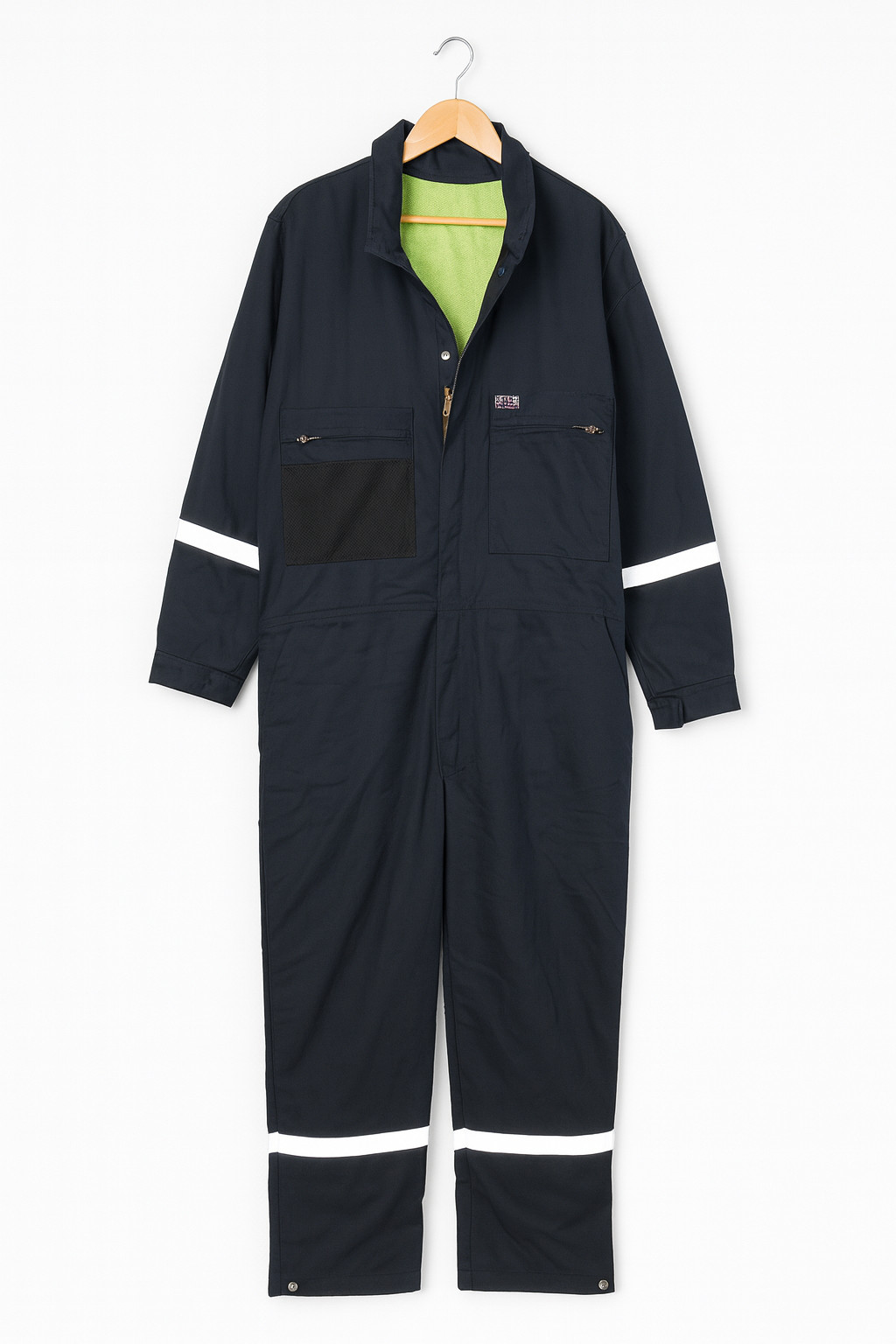 MCR Safety Summit Breeze FR Coveralls CAT2 Navy Size 56R Reflective Workwear