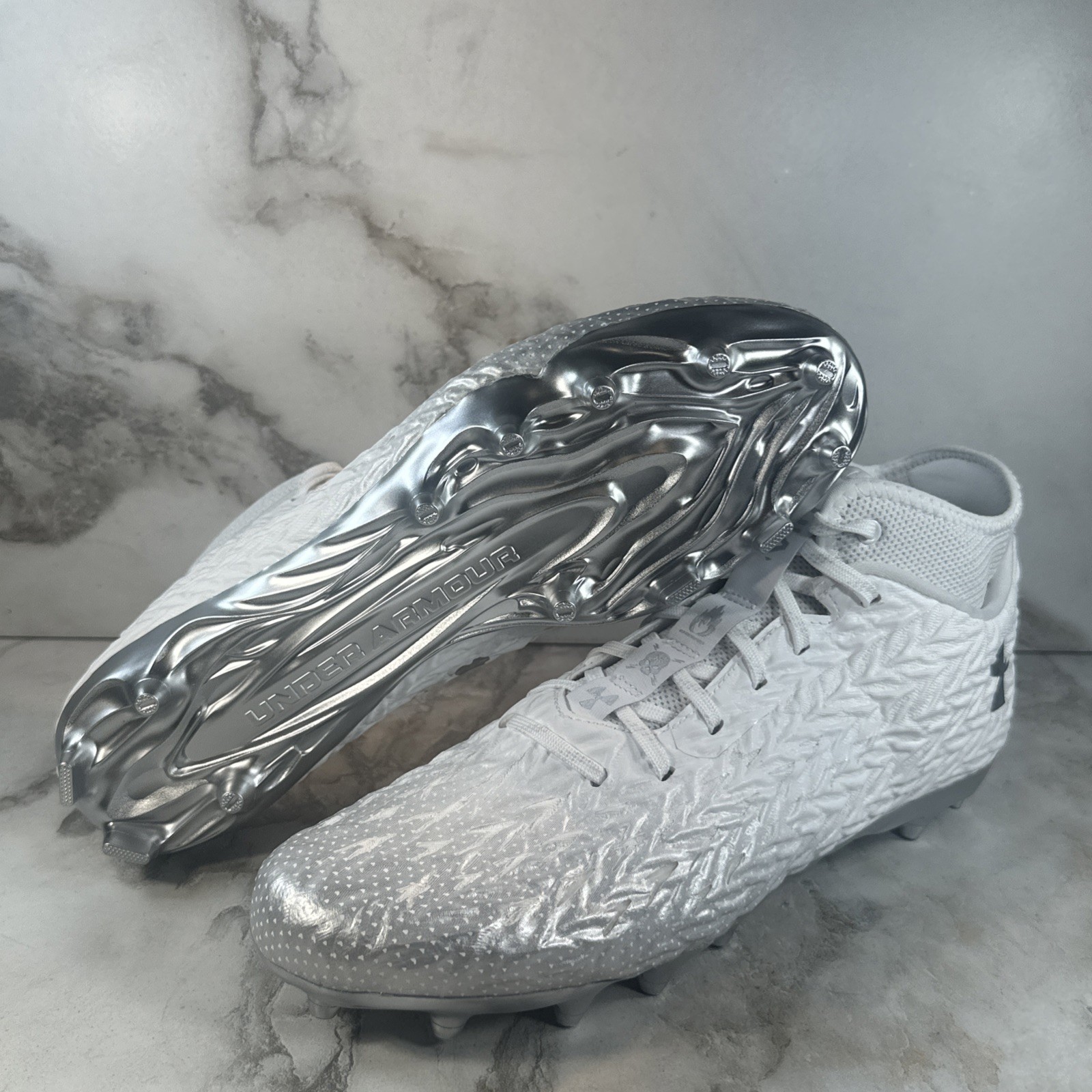 Under Armour Spotlight Clone 4.0 MC Football Cleats Mens SZ 11.5 New 3027977-100