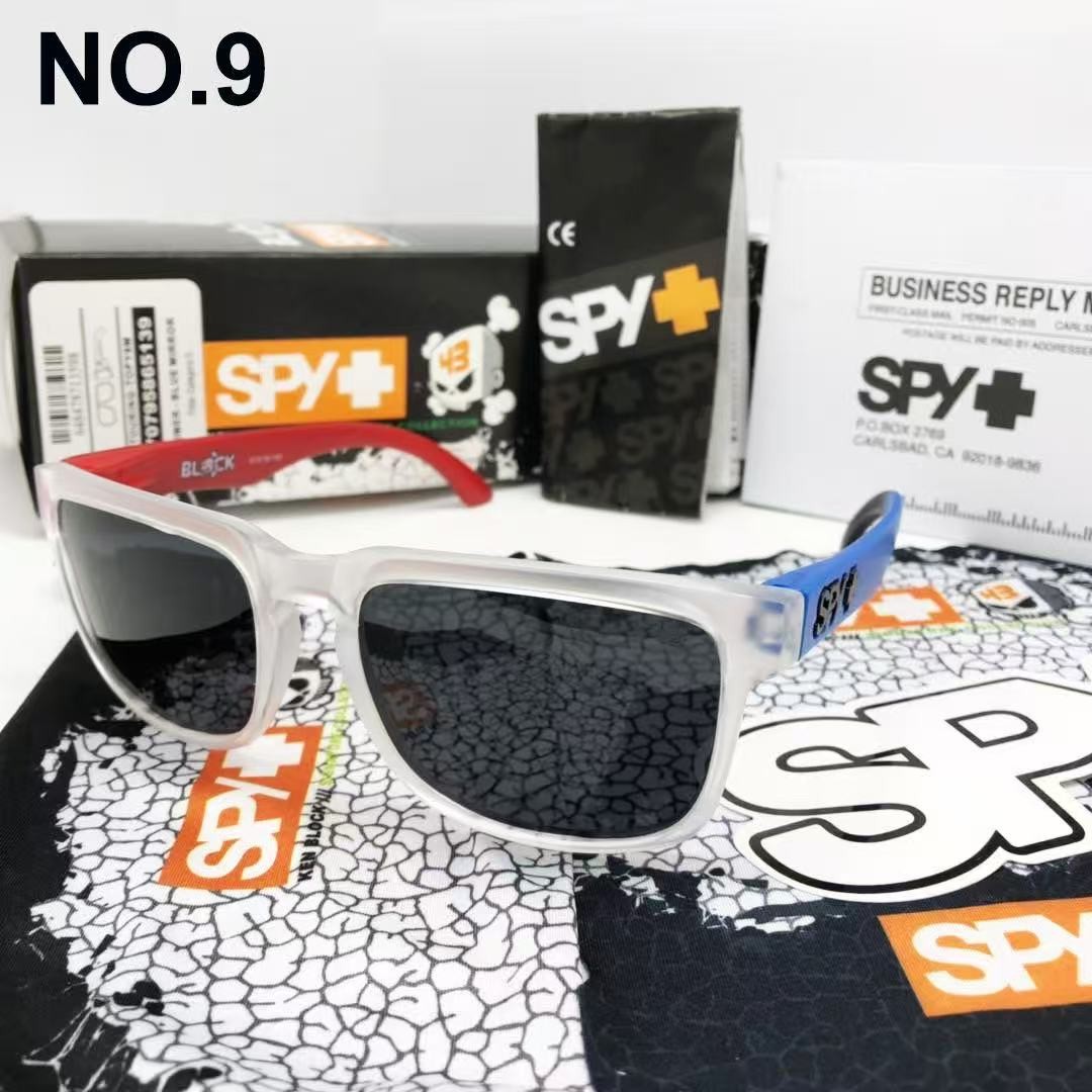 New Spy Polarized Sunglasses Men Classic Ken Block Unisex Square Original Box.
