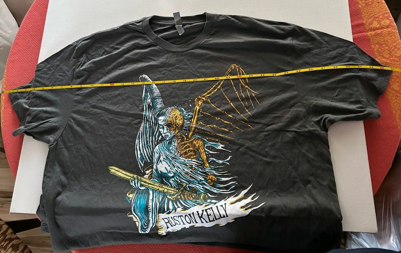Short-sleeved T-shirt Ruston Kelly, Angel Of Death Tee