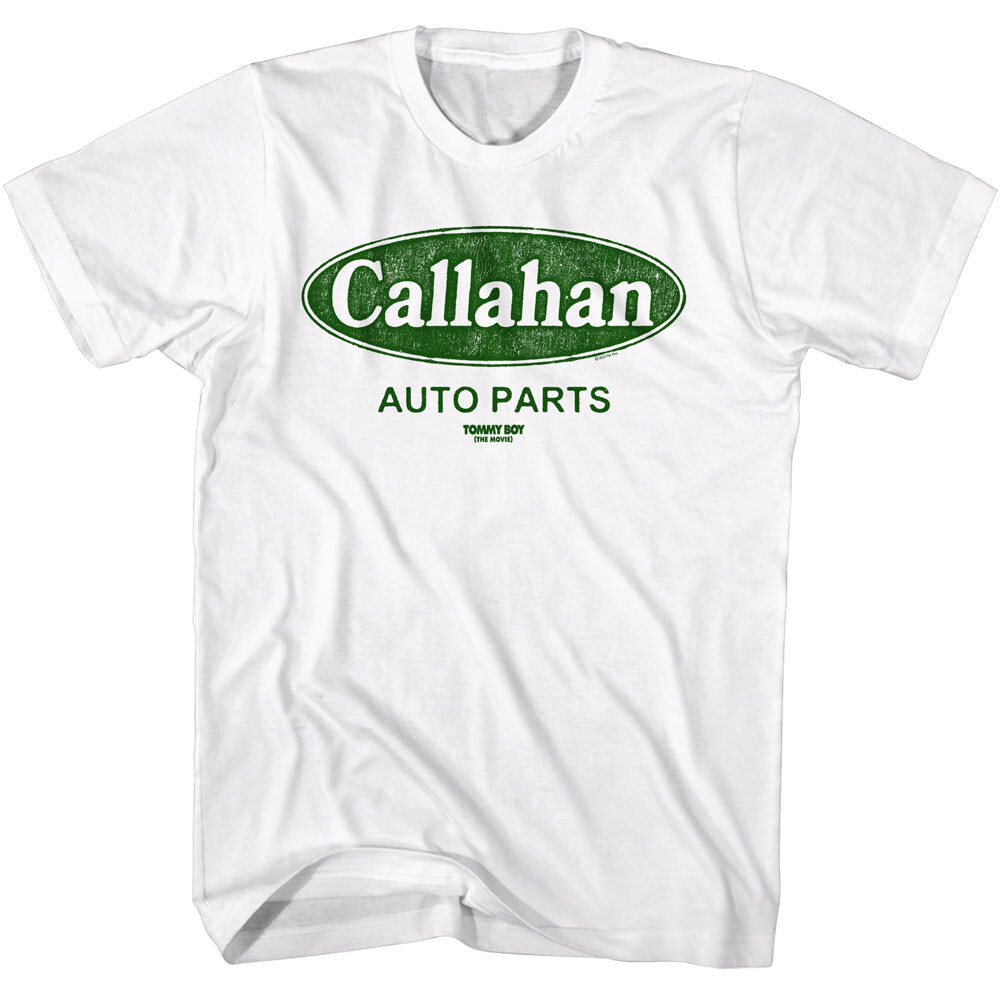 Tommy Boy The Movie Callahan Auto Parts Green Logo Men’s T Shirt