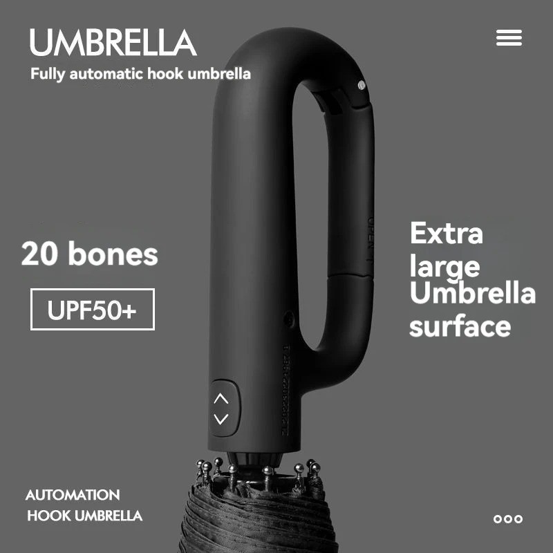Umbrella windproof folding automatic compact anti-uv auto sun/rain for men. USA