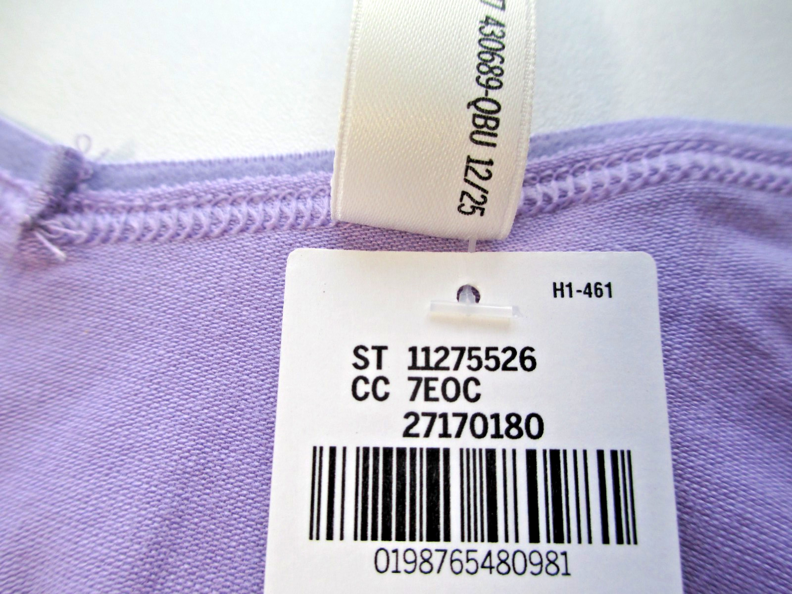 VICTORIA’S SECRET PINK Cotton Tanga High Leg Cheeky Panty S M L Purple NWT VS