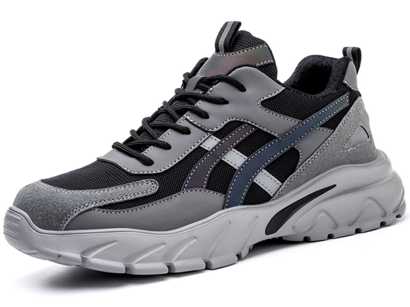Composite Toe Safety Shoes for Men Women Lightweight Insulated Work Sneakers