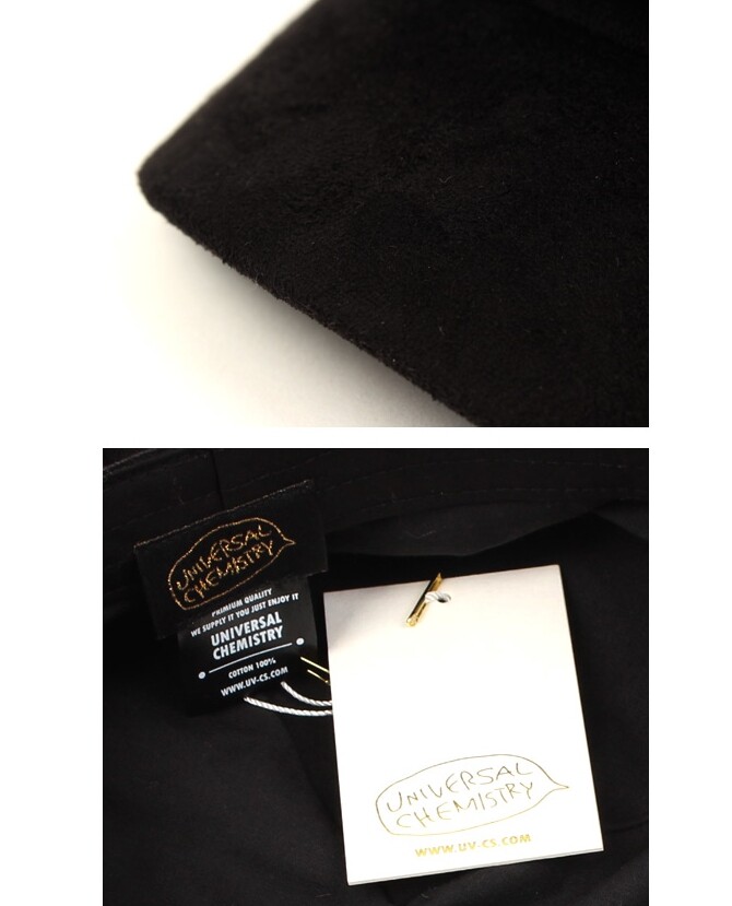[UNIVERSAL CHEMISTRY] BTS Jimin Suga Black Newsboy Cap Black Hat