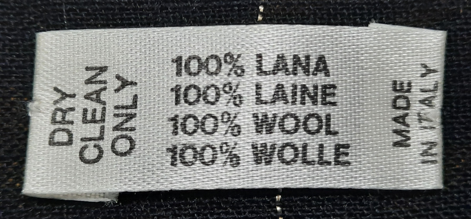 MCM wool scarf, beige, 52 1/2 x53 in, authentic, made in Italy