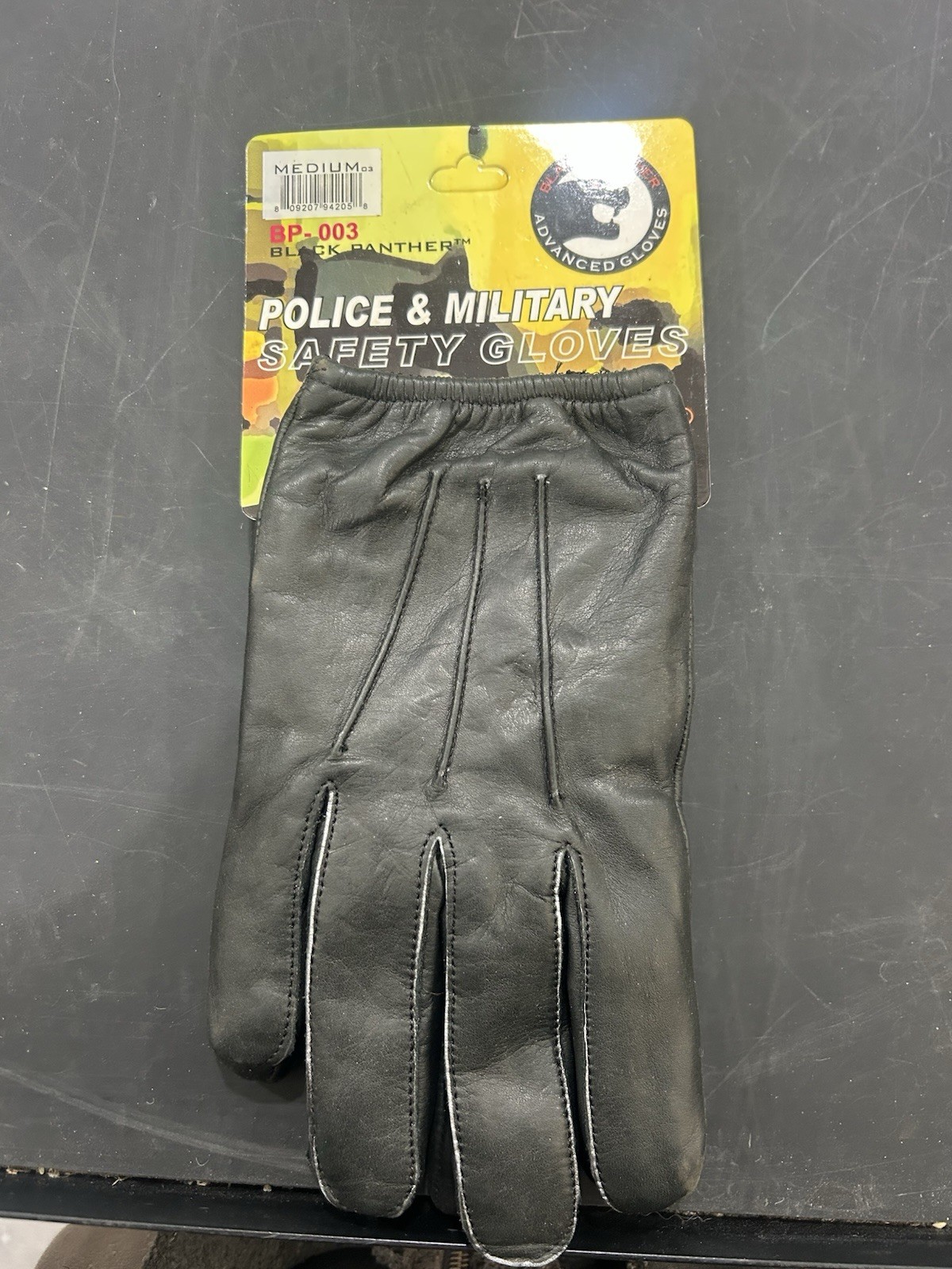 Black Panther 100% Made With Kevlar Police And Military Gloves Size Medium