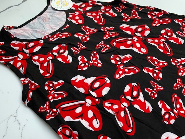 Mini Bows Red -Charley Dress Charlie’s Project – S, 3XL CLOSEOUT FINAL SALE
