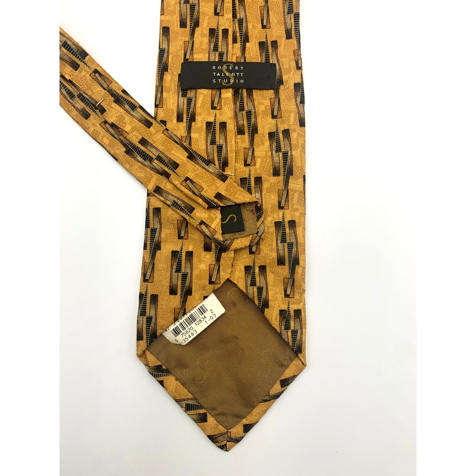 Robert Talbott Best in Class Repp Silk Striped Geometric Necktie Lot 3 Men’s