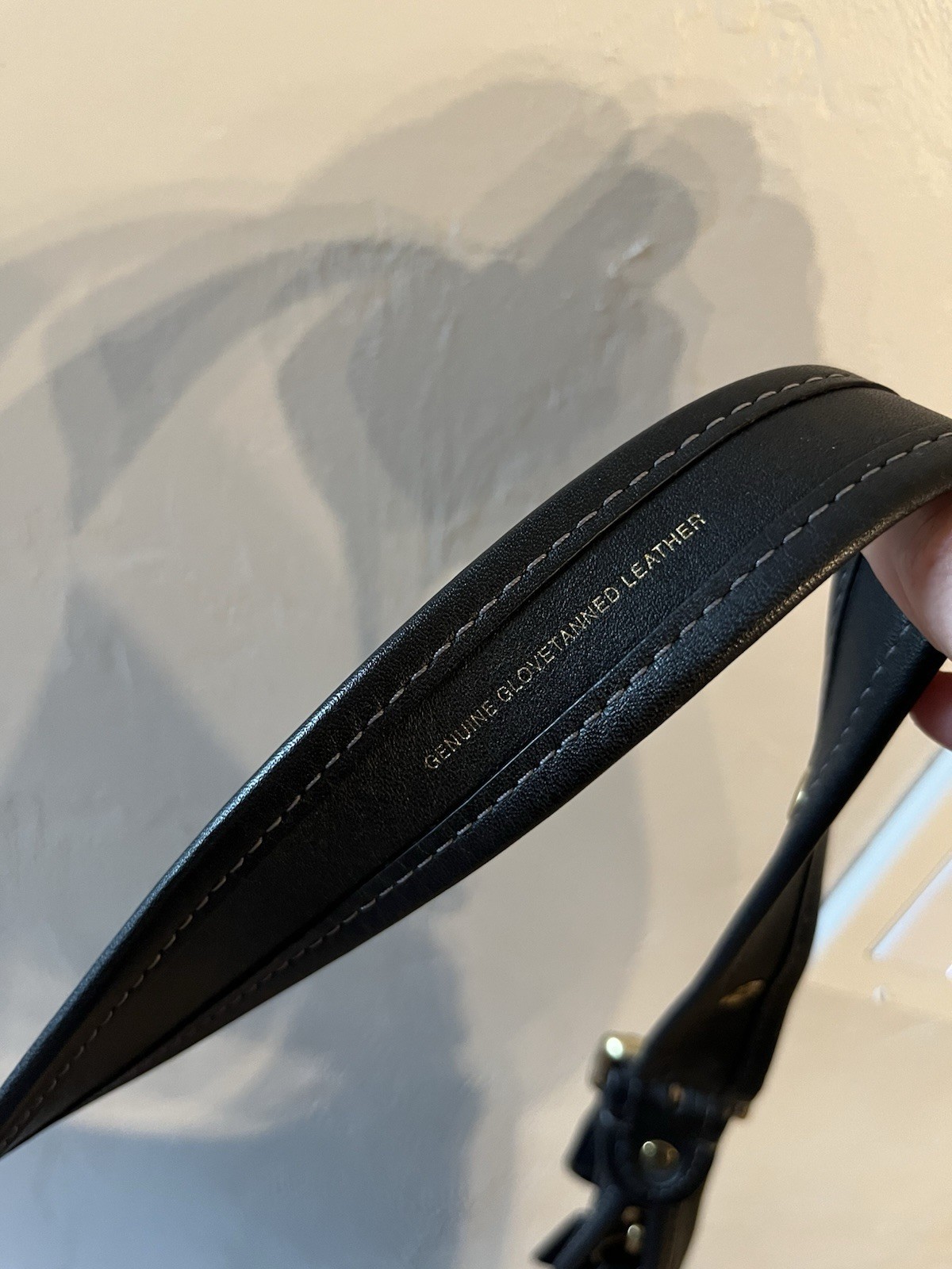 COACH Ergo 33 Black Glovetanned Leather Crescent Shoulder Bag C2265 EUC