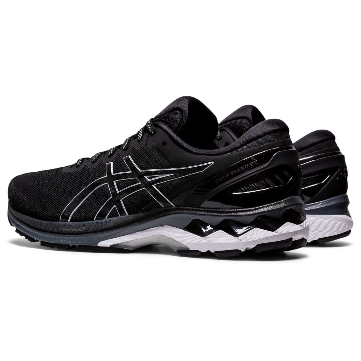 Size 8 – ASICS Men’s Gel-Kayano 27 Black/Pure Silver 4E – Extra Wide