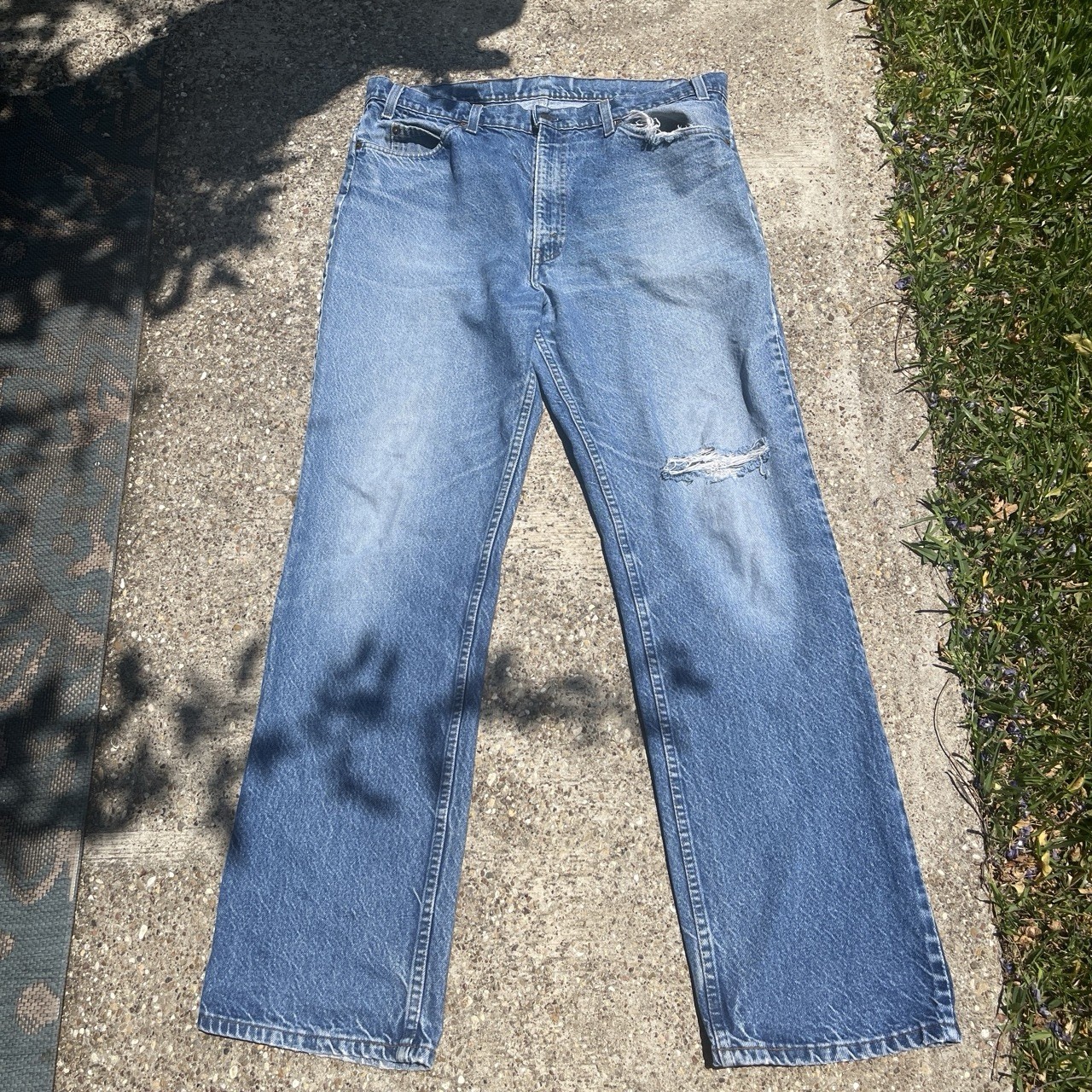 Levi’s Orange Tab Jeans 70’s 35×32 9 Inch Leg Opening