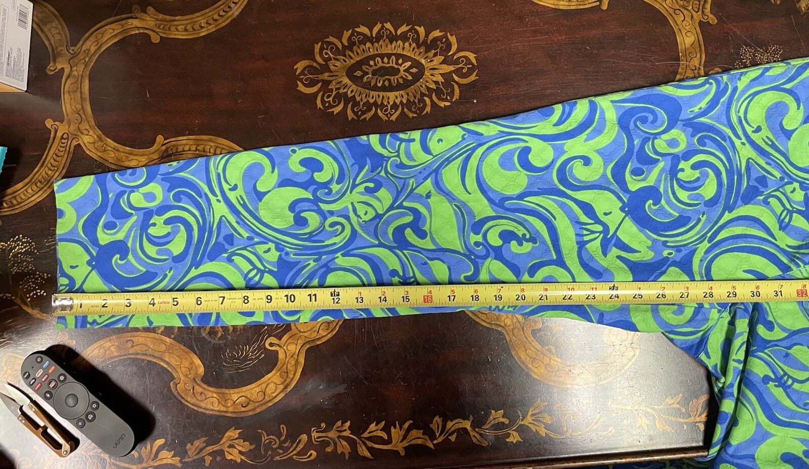 Lilly Pulitzer Kelly Ankle Pant Canopy Green I’m No Angel Swirl Disco Artsy 12