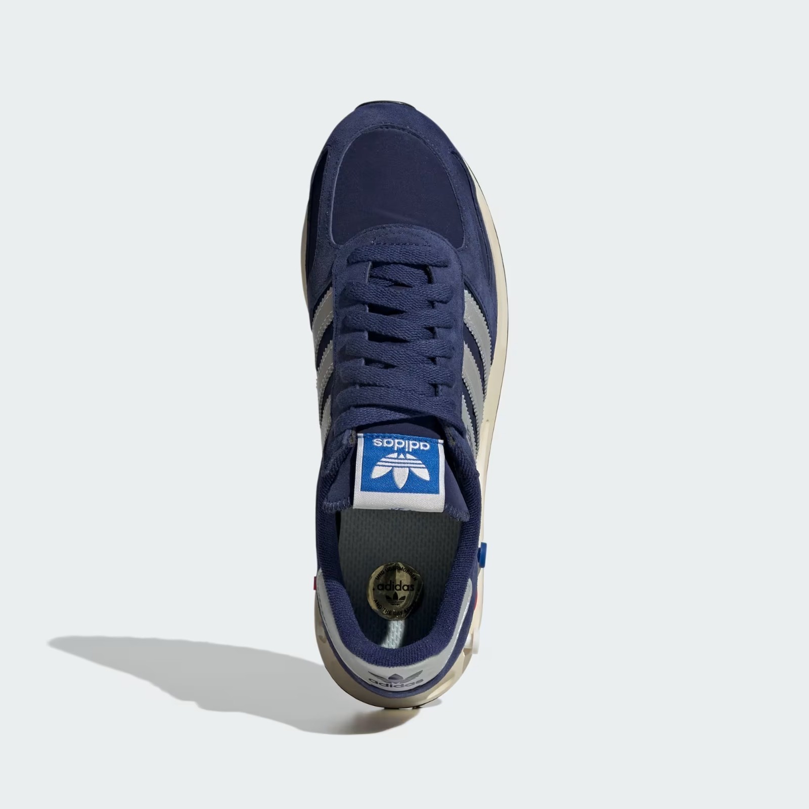 Adidas LA Trainer OG JR7171 Dark Blue Silver Men’s Sneakers Vintage low shoes