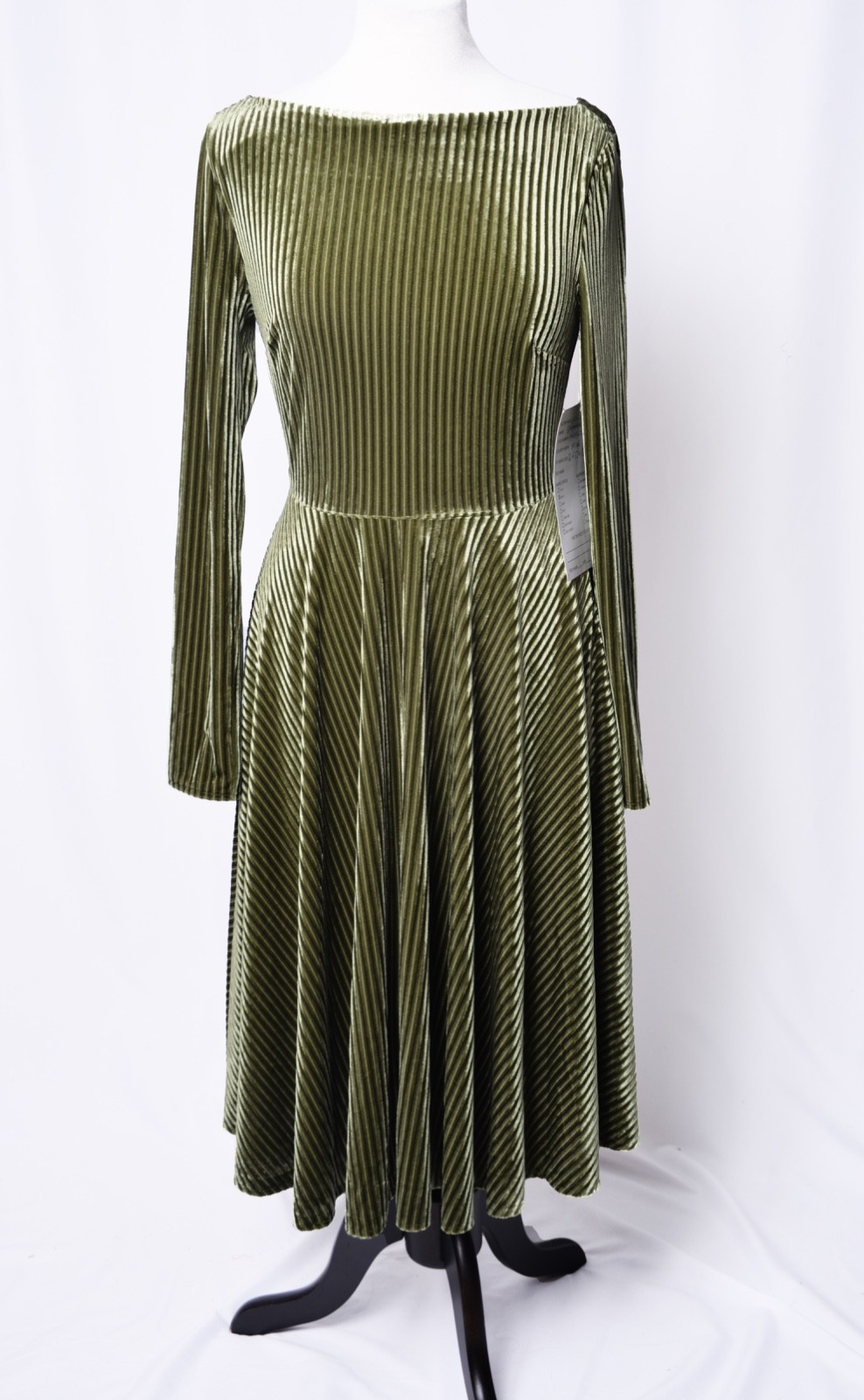 UNIQUE VINTAGE VELVET DEVON SWING DRESS – PLUS & REGULAR SIZES – NEW – PROM