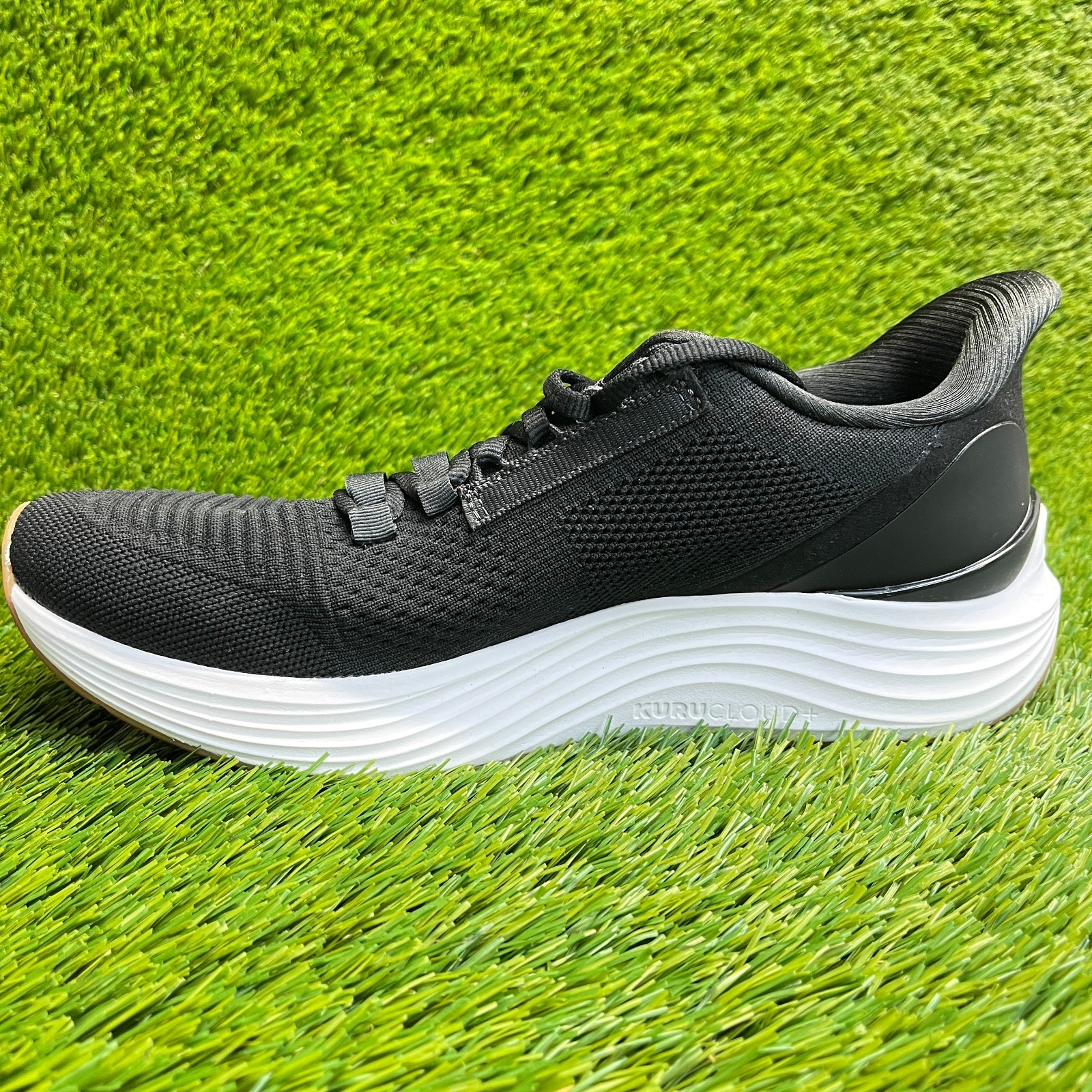 Kuru Atom 2 Womens Size 11 Black White Athletic Running Walking Shoes Sneakers